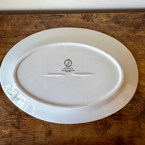 Peter Rabbit Platter Zrike Beatrix Potter Oval Serving Plate 13 5/8 x 9 3/8 - Picture 7 of 8